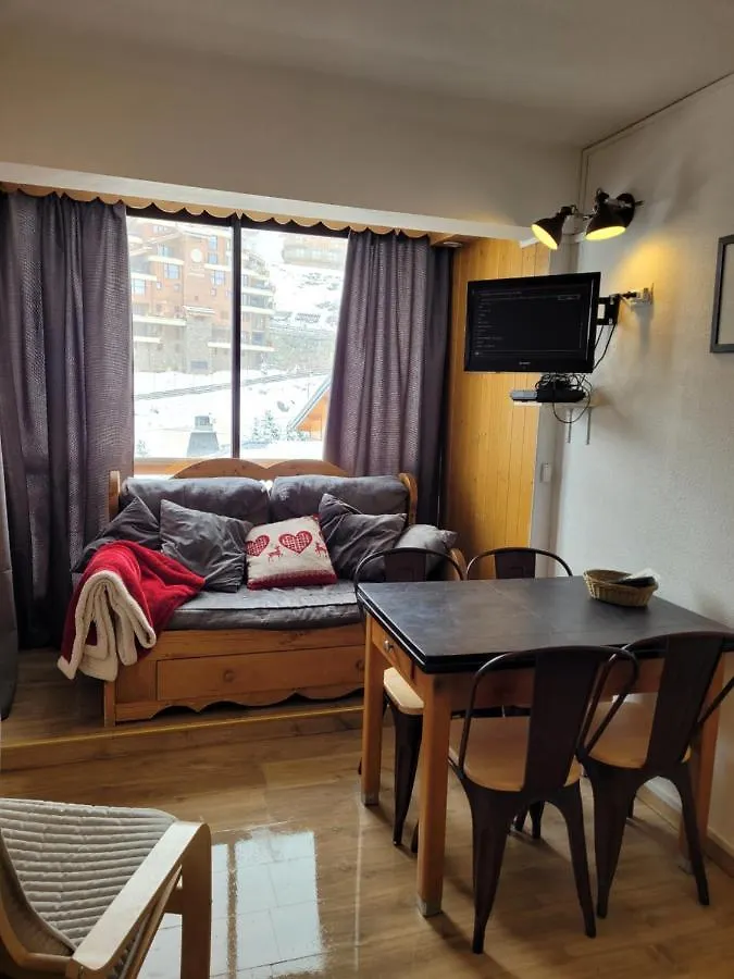 Apartment Val Thorens, Centre Station, Residence Ski Aux Pieds, Free Wifi,